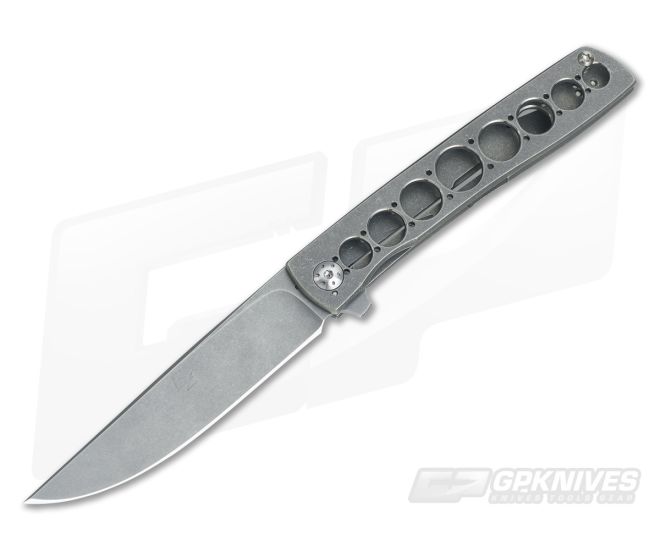 Brad Zinker Custom Urban Trapper Titanium Stonewashed FLF 3027 - CU-3027