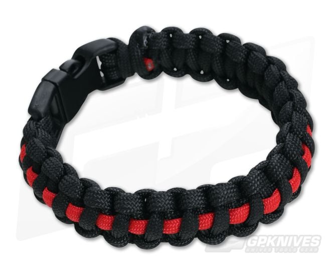 Knotty Boys 550 Paracord Bracelet Fire and Rescue - KB-302