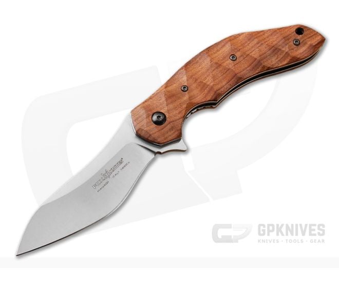 Fox Knives Jens Anso Flipper Santos Wood - FK-302ST