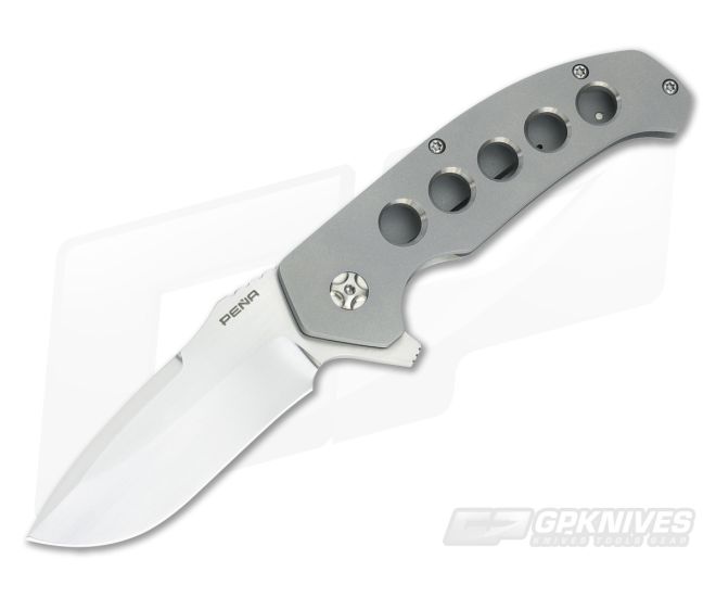 Enrique Pena Custom Diesel 4.5 Titanium Flipper - CU-3078