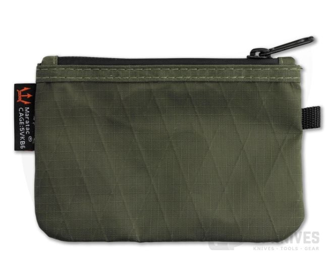 Maratac The Costanza XPAC Zipper Wallet Pouch - Olive Green - MAR-307