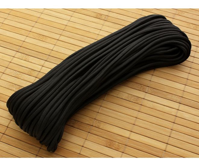 550 Paracord Black 100 Feet - AC-308