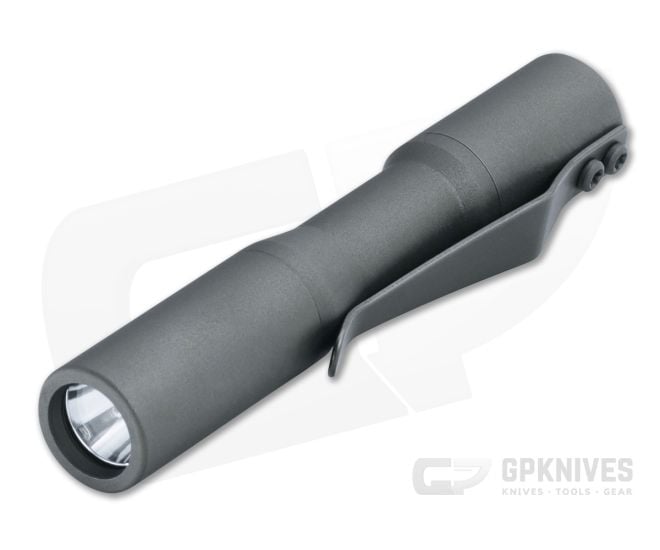 CWF Micro Click Flashlight Titanium Blasted Stonewash Finish (5000K) - CWF-030
