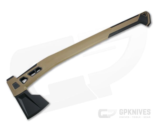Gerber 26" Bushcraft Axe Coyote Brown/Black GFN Camp Axe 31-003774 - GB-31-003774