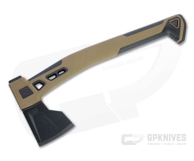 Gerber 15" Bushcraft Hatchet FDE/Black GFN Axe 31-003783 - GB-31-003783