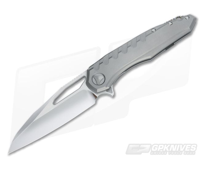 Marfione Custom Sigil MK6 Titanium M390 Mirror Polish - CU-3192