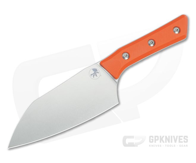 Microtech Santoku 6" Ember Orange G10 Stonewash - MT-3200-10EM