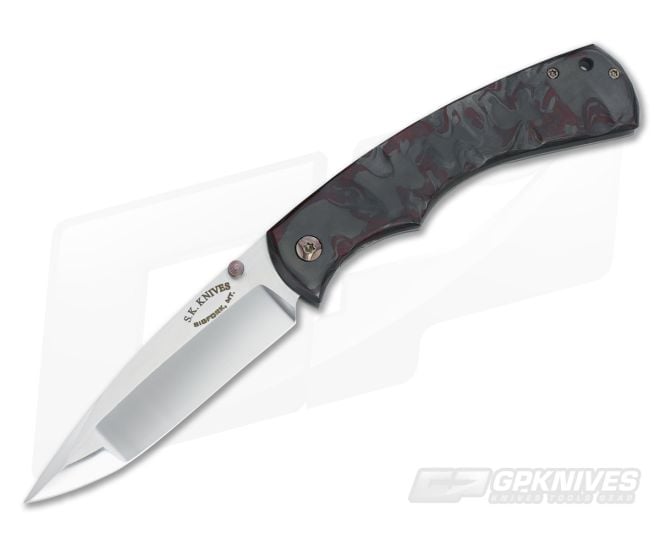 Steven Kelly Lightspeed Excel Frame Lock Black & Red CF - CU-3211