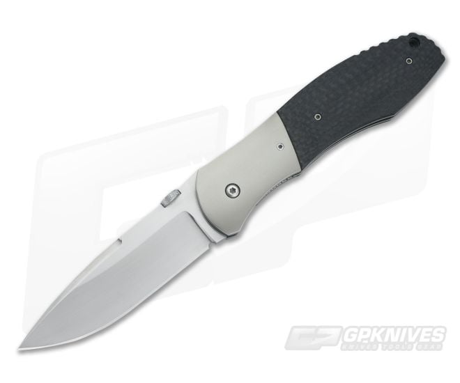 John W. Smith Large RG-1 Textured Carbon Fiber Folder #1 - CU-3215