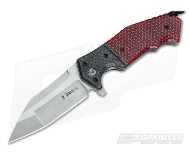 Randy Doucette Artillery Red C-Tek Satin CPM-20CV - CU-3267