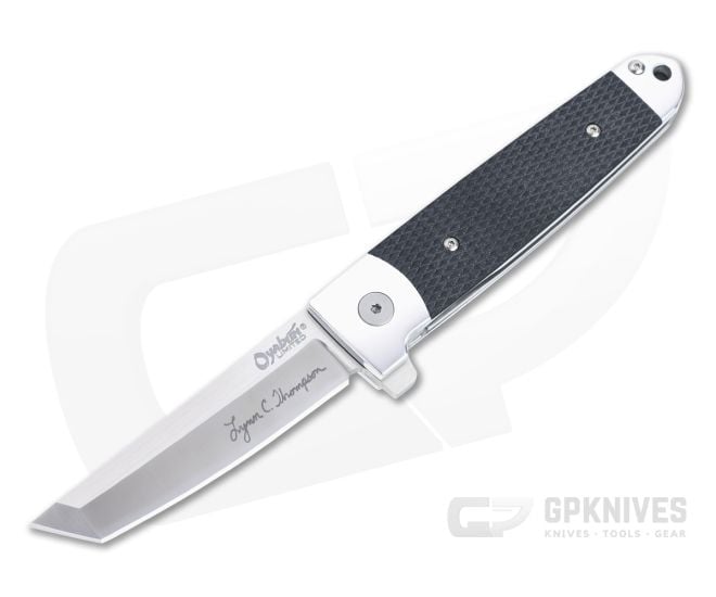 Cold Steel Oyabun Tanto Limited Satin S35VN Bolstered Black G10 Liner Lock Flipper 32AA - CS-32AA