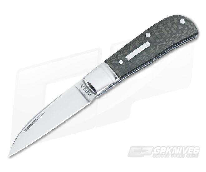 Hiroaki Ohta #125 Mini Wharncliffe Carbon Fiber Folder - CU-3302