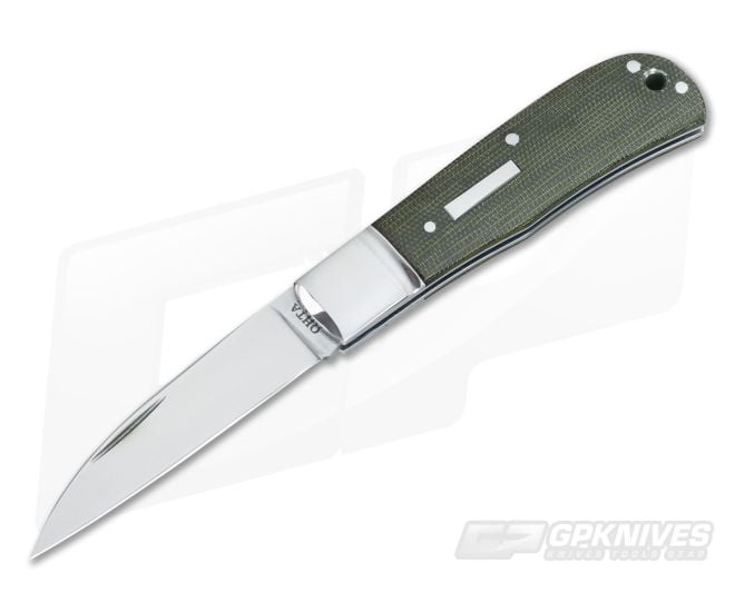 Hiroaki Ohta #112 Wharncliffe Green Micarta Slip Joint - CU-3306