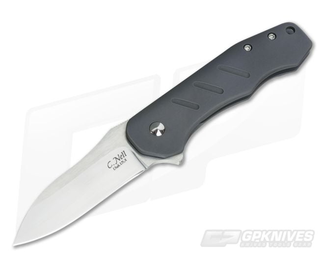 Chad Nell MB-1 Titanium Flipper with TiMascus Clip - CU-3367