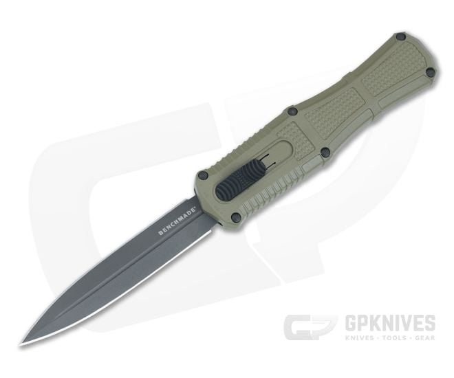 Benchmade 3370GY-1 Claymore OTF Green - BM-3370GY-1