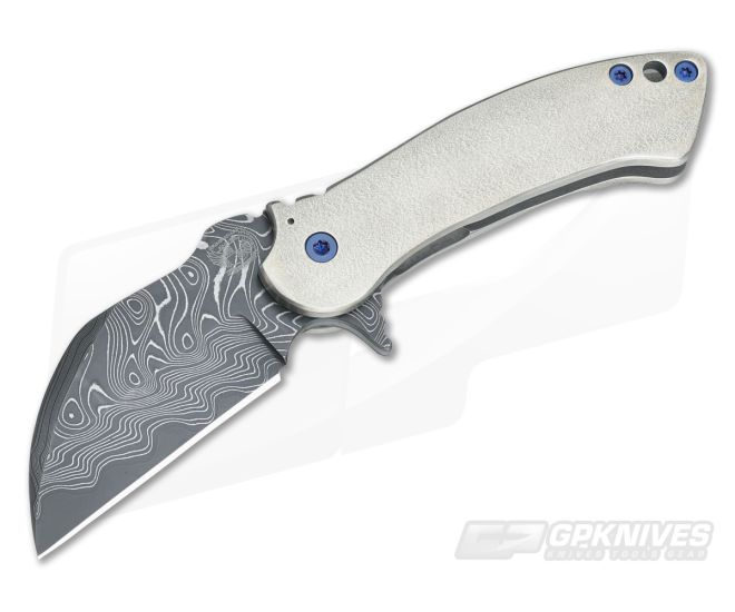Grindhouse TMA #18 Flipper San Mai with Blue Hardware - CU-3382