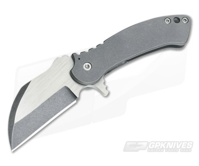 Grindhouse TMA #20 Flipper 2 Tone XHP with Acid Tumbled Ti - CU-3383