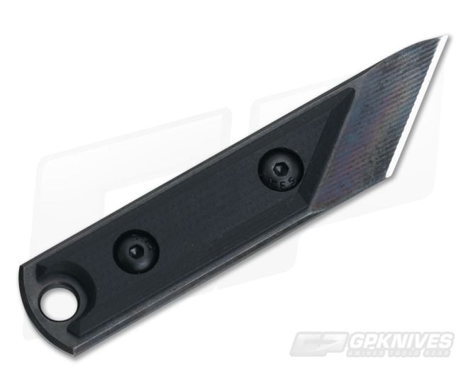 NCC Knives EDC Kiridashi Apocalyptic O1 Black G10 Fixed Blade - CU-3392