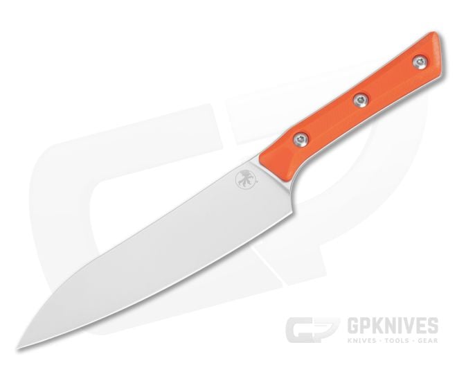 Microtech Utility Knife Ember Orange G10 Stonewash - MT-3400-10EM