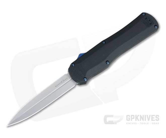 Benchmade 3400 Autocrat Satin S30V Black G10 OTF Automatic Knife - BM-3400