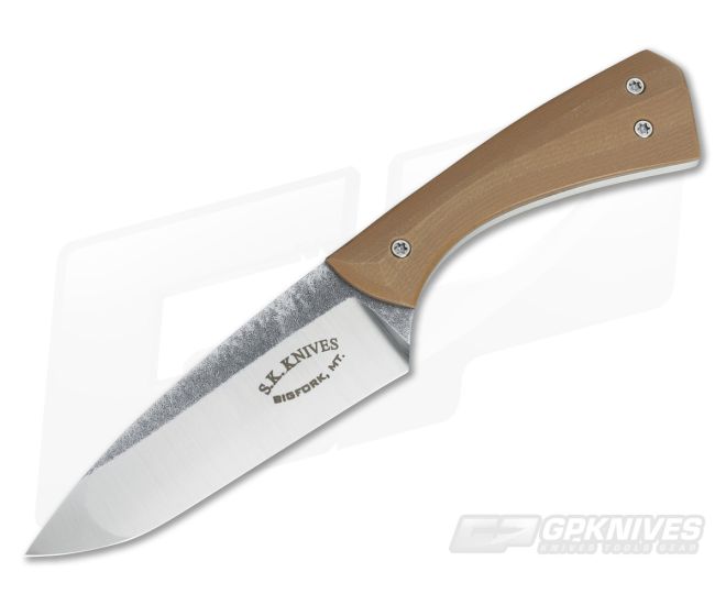 Steven Kelly Bug Out CPM 154 Small Fixed Coyote G10 - CU-3406