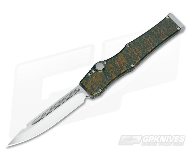 Marfione Custom Halo V Single Action Auto Splash Anodized Green/Gold Alloy - CU-3461