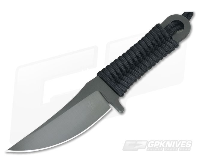 Borka Blades SBK-L M390 Fixed Blade DLC with Black Cord Wrap - CU-3473