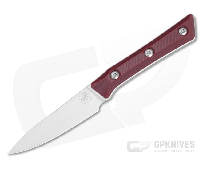 Microtech Paring Knife Merlot G10 Stonewash - MT-3500-10MR