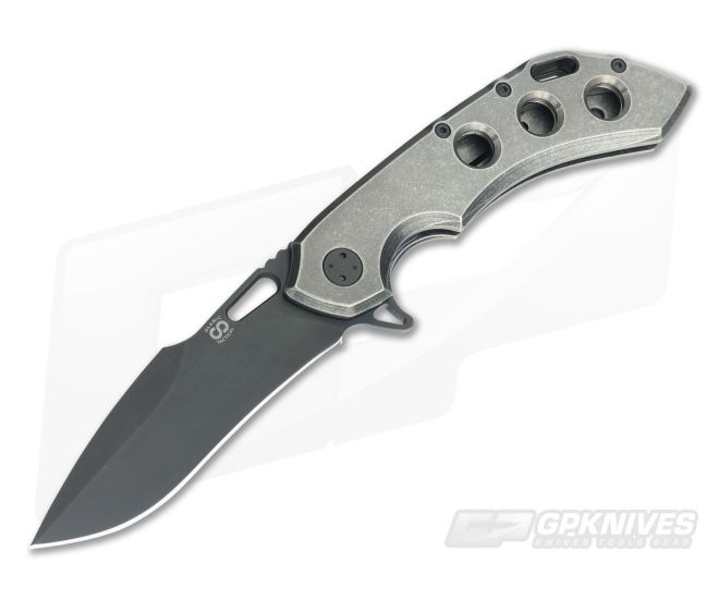 Olamic Cutlery Wayfarer 247H PVD Harpoon M390 Flipper - CU-3500