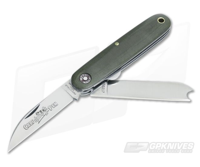 Farm and Field Tool Calf Pen Jack Green Micarta - GEC-350217-GLM
