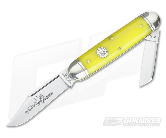 Northfield UN-X-LD #35 Churchill Smooth Yellow Rose Bone - GEC-351217-SYRB