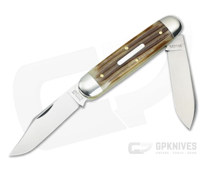 Tidioute #35 Churchill Moose Cowhide Jigged Bone - GEC-351225-CJB
