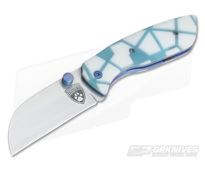 Sheepdog Knives Custom Mini Convict Labyrinth Glow Folder - CU-3523