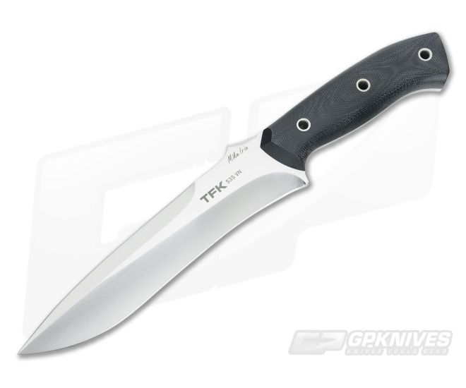 Mike Irie TFK Black Micarta Satin S35VN - CU-3542