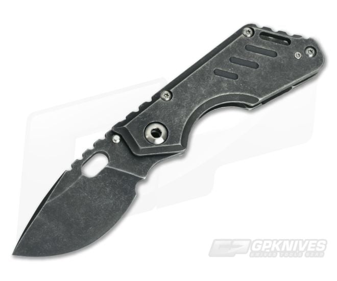 Mick Strider Performance Series Stubby Tumbled PVD Titanium #1 - CU-3583