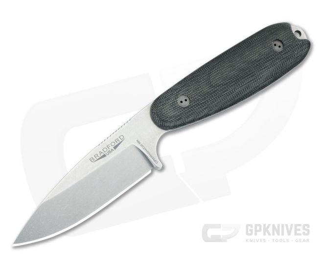 Bradford Guardian3.5 Sabre HH Magnacut 3D Black Micarta - BK-3.5S-101-MCHH
