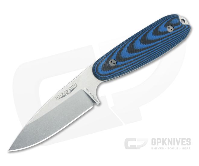 Bradford Guardian3.5 Sabre HH Magnacut 3D Micro Black/Blue G10 - BK-3.5S-113-MCHH