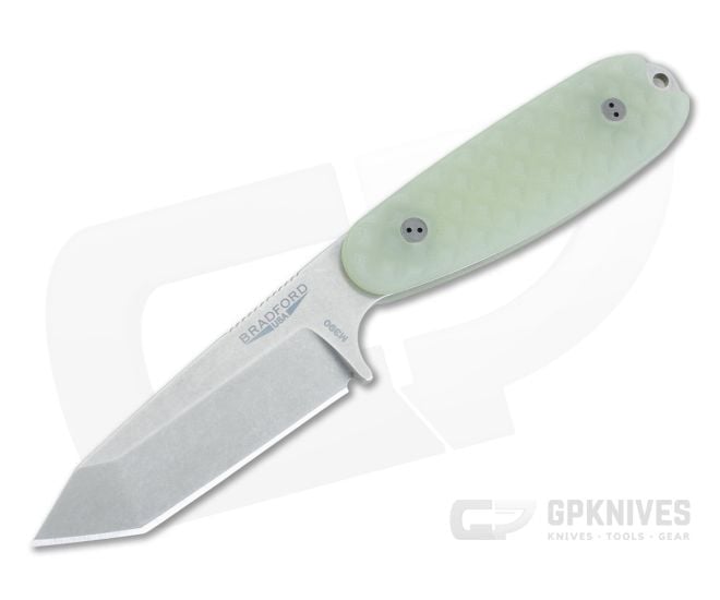 Bradford Guardian3.5 Tanto Translucent Ghost G10 Stonewashed M390 - BK-35T-007-M390