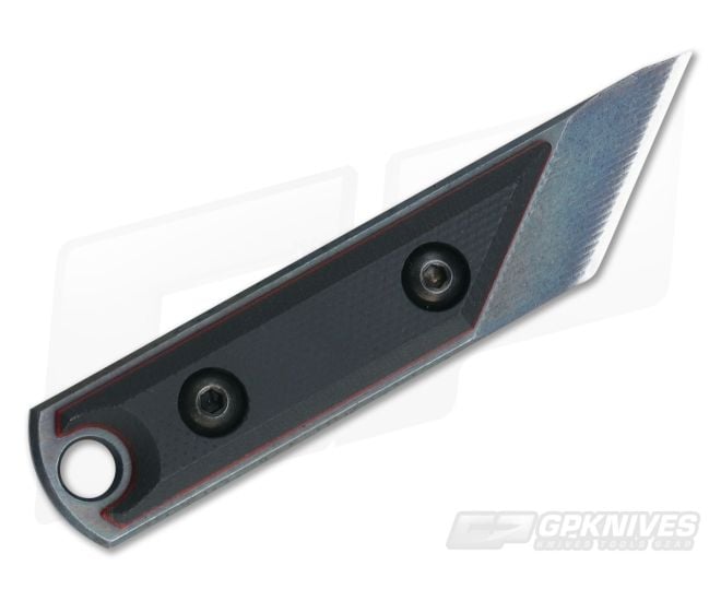 NCC Knives EDC Kiridashi Distressed O1 "Thin Red Line" G10 Fixed Blade - CU-3612