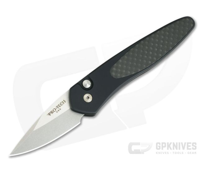 Protech Half-Breed California Legal Automatic Carbon Fiber Stonewashed S35VN 3615 - PT-3615