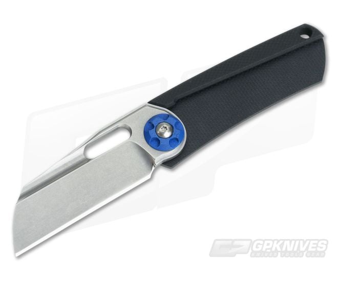 NCC Knives POD Grooved Black G10 AEB-L Friction Folder - CU-3617