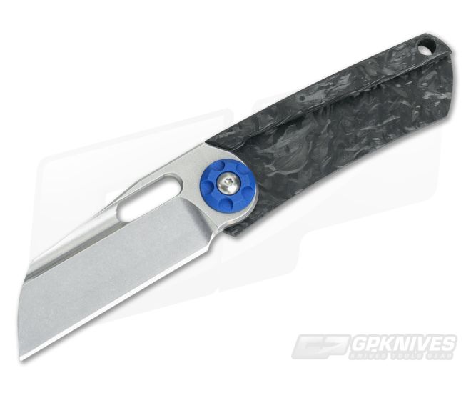 NCC Knives POD Marbled Carbon Fiber AEB-L Friction Folder - CU-3620