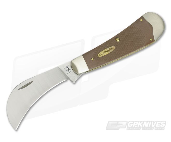 Case Carhartt Hawkbill Pruner Duck Brown G10 - CA-36305