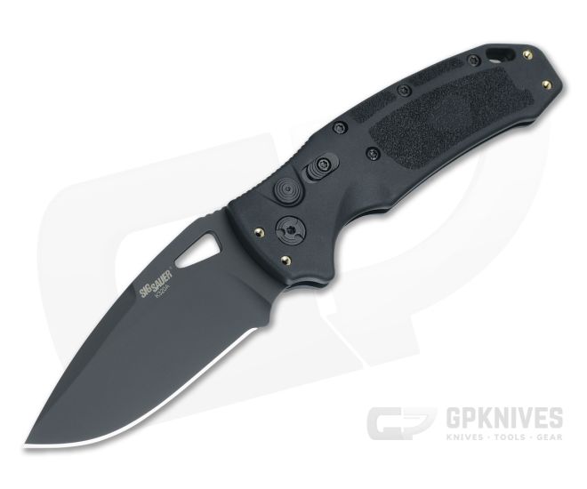 Hogue SIG K320A Automatic Black Polymer Black Drop Point 36330 - HO-36330