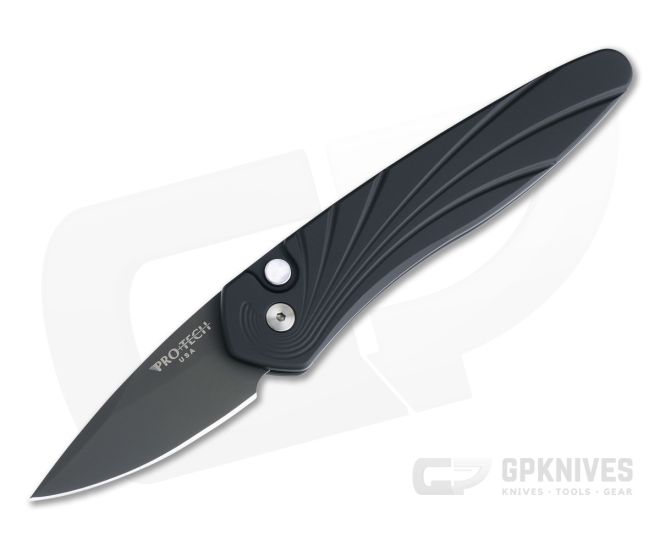 Protech Half-Breed DLC S35VN Black 3D Wave California Legal Automatic 3637 - PT-3637