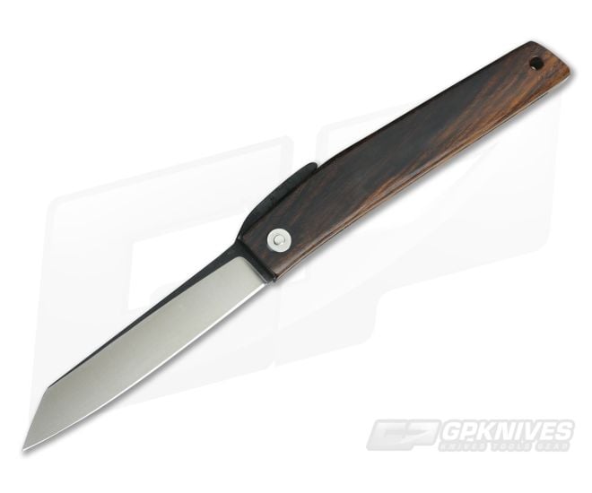 Hiroaki Ohta Knives OFF FK9P Cocobolo Wood Friction Folder - CU-3678
