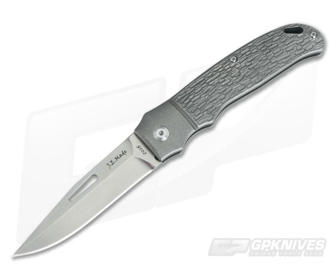 JE Made Loveless New York Special Slip Joint Jigged Bolstered S35VN - CU-3726