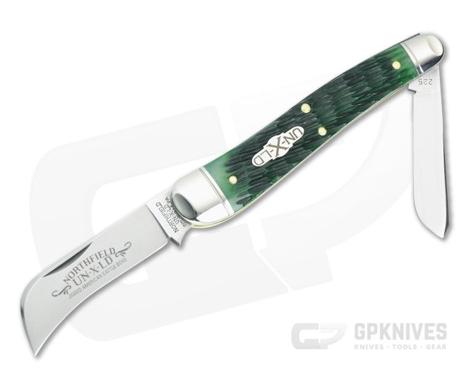 Northfield #38 John Chapman Tractor Green Jigged Bone - GEC-383225-TGJB-S