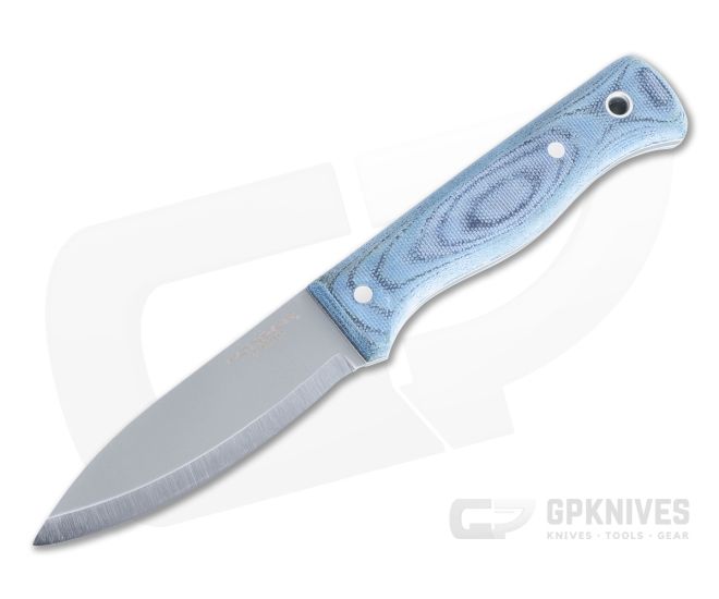 Condor Aqualore Fixed Blade Blue Micarta Handle 14C28N Scandi Blade CTK3958-4.3SK - CTK-3958-4.3SK