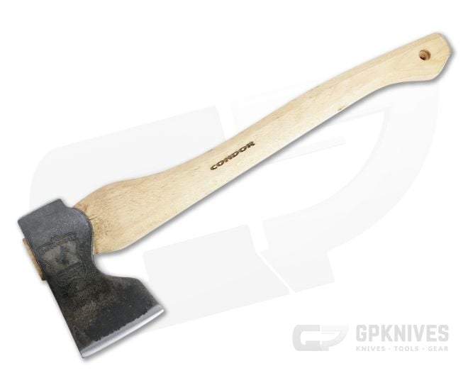Condor Heritage Axe 1 American Hickory Handle 1060 Carbon Steel Head CTK3960-19HC - CTK-3960-19HC